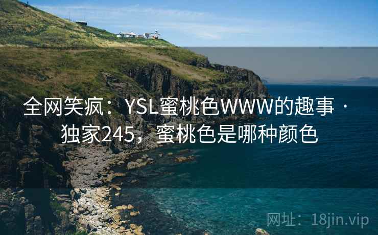 全网笑疯：YSL蜜桃色WWW的趣事 · 独家245，蜜桃色是哪种颜色